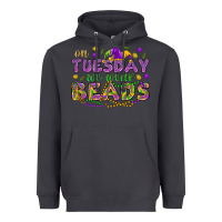 Smoke On Tuesday we wear beads Heavyweight Hoodie - HowdyJamesFarm