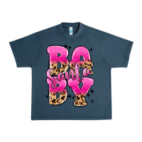 Midnight Navy santa baby Urban Heavy Tee - MaliasSmallBusiness
