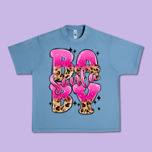 Santa Baby Urban Heavy Tee Designed By Maliassmallbusiness