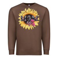 Chestnut Mom life sunflower mother's day Premium Sweatshirt - HowdyJamesFarm