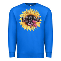 True Royal Mom life sunflower mother's day Premium Sweatshirt - HowdyJamesFarm