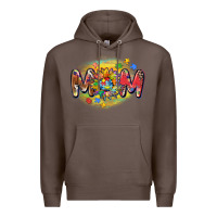 Coffee autism mom Premium Hoodie - CowGirlArtShop