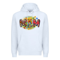 White autism mom Premium Hoodie - CowGirlArtShop
