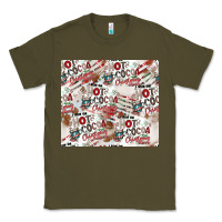 Hot Cocoa Christmas Cheer Pattern Classic Tee | Teevron