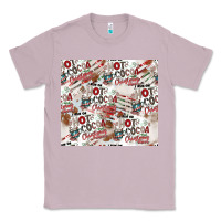 Lilac hot cocoa christmas cheer pattern Classic Tee - CowhideDigitalArt