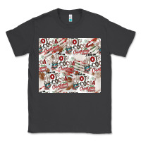 Smoke hot cocoa christmas cheer pattern Classic Tee - CowhideDigitalArt
