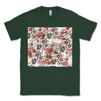 Sports Green hot cocoa christmas cheer pattern Classic Tee - CowhideDigitalArt