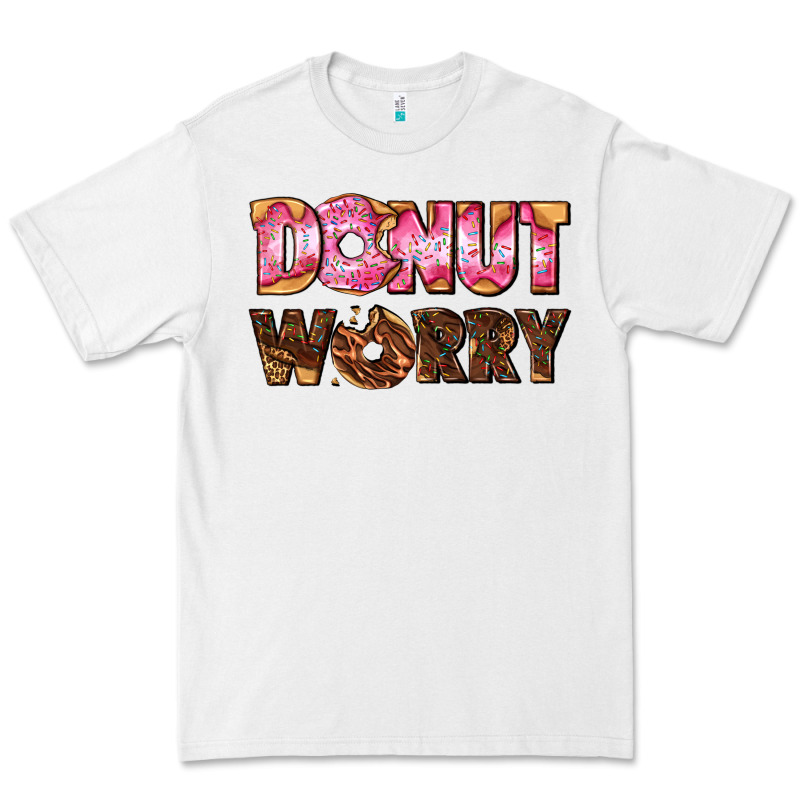 Donut Worry With Donut Premium Tee by AdoDesignShop | Teevron