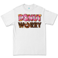 White donut worry with donut Premium Tee - AdoDesignShop