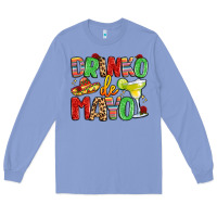 Colony Blue drinko de mayo Long Sleeve Tee - LillyAllenDesigns