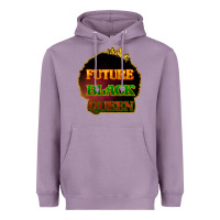 Lavender Future black queen Heavyweight Hoodie - HowdyJamesFarm