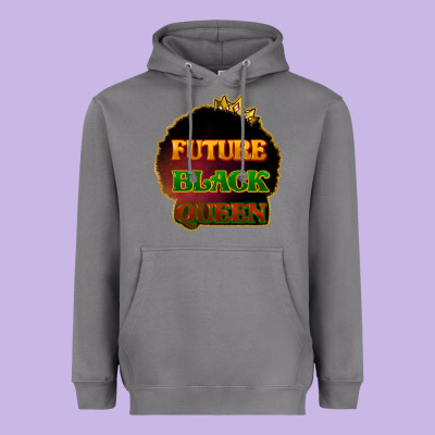 Future Black Queen Heavyweight Hoodie Designed By Howdyjamesfarm