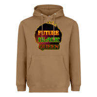 Toasted Coconut Future black queen Heavyweight Hoodie - HowdyJamesFarm