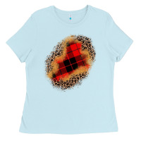 Baby Blue christmas patch Ladies Tee - JahusDesignShop