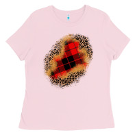 Bubblegum Pink christmas patch Ladies Tee - JahusDesignShop