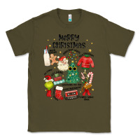 Army Green merry christmas Classic Tee - MaliasSmallBusiness
