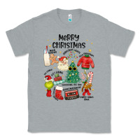 Heather Grey merry christmas Classic Tee - MaliasSmallBusiness