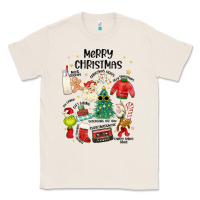Natural merry christmas Classic Tee - MaliasSmallBusiness