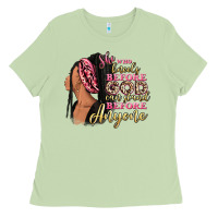 Matcha She who kneels before god can stand before anyone Ladies Tee - RanaPortraitStore
