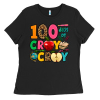 Black 100 days of cray cray Ladies Tee - Jasminsmagicworld