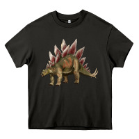 Asphalt dinosaur stegosaurus Heavy Core Tee - Artiststas