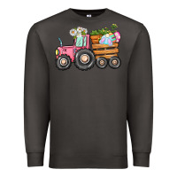 Smoke Easter bunny tractor Premium Sweatshirt - CowGirlArtShop