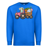 True Royal Easter bunny tractor Premium Sweatshirt - CowGirlArtShop