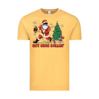 Vintage Mustard out here ballin' Vintage Tee - MaliasSmallBusiness