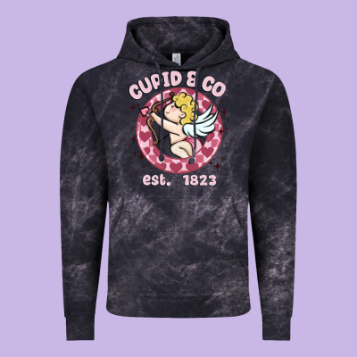 Cupid Co Vintage Hoodie Designed By Maliassmallbusiness