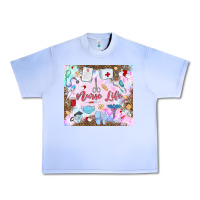 Grape Ice nurse life Urban Heavy Tee - MaliasSmallBusiness