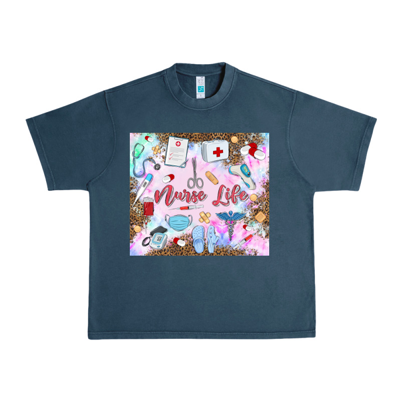 Nurse Life Urban Heavy Tee by MaliasSmallBusiness | Teevron
