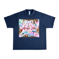 Navy nurse life Urban Heavy Tee - MaliasSmallBusiness