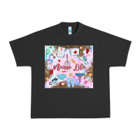 Pigment Black nurse life Urban Heavy Tee - MaliasSmallBusiness