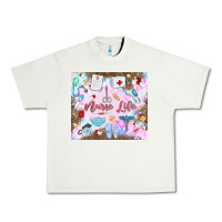 Pistachio nurse life Urban Heavy Tee - MaliasSmallBusiness