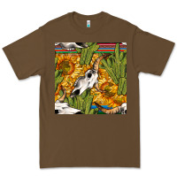 Cacao western bull skull seamless pattern Premium Tee - BundleAndBundleShop