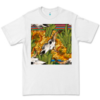 White western bull skull seamless pattern Premium Tee - BundleAndBundleShop