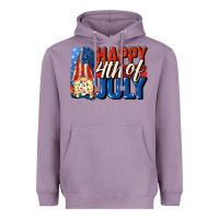 Lavender Happy 4th of july gnome Heavyweight Hoodie - CowGirlArtShop