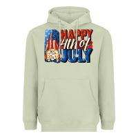 Matcha Happy 4th of july gnome Heavyweight Hoodie - CowGirlArtShop