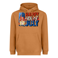 Meerkat Happy 4th of july gnome Heavyweight Hoodie - CowGirlArtShop