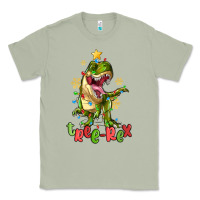 Matcha tree rex trex christmas dinosaur Classic Tee - MaliasSmallBusiness