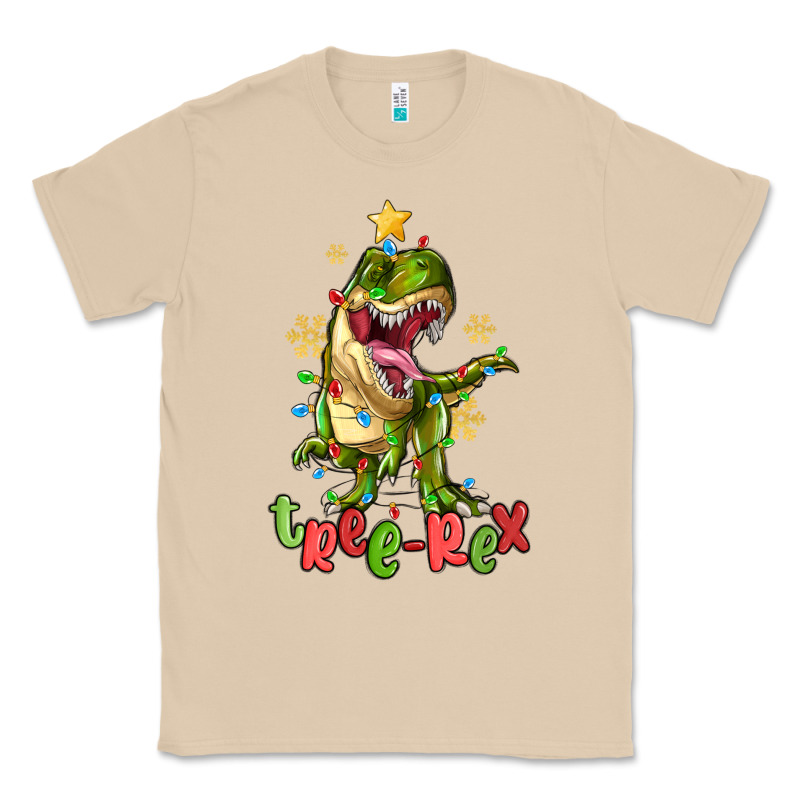 Tree Rex Trex Christmas Dinosaur Classic Tee by MaliasSmallBusiness | Teevron