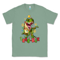Sage tree rex trex christmas dinosaur Classic Tee - MaliasSmallBusiness