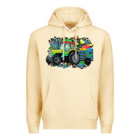 Pina Colada Autism farm tractor Premium Hoodie - CowGirlArtShop
