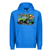 True Royal Autism farm tractor Premium Hoodie - CowGirlArtShop
