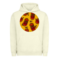 Pigment Pistachio african masks round earrings 5 Urban Hoodie - BundleAndBundleShop