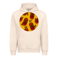 Sandshell african masks round earrings 5 Urban Hoodie - BundleAndBundleShop