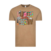Vintage Coffee lunch lady crew Vintage Tee - NancyCooperArtShop