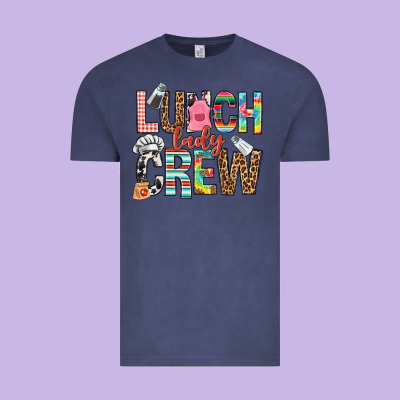 Lunch Lady Crew Vintage Tee Designed By Nancycooperartshop