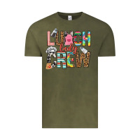 Vintage Olive lunch lady crew Vintage Tee - NancyCooperArtShop
