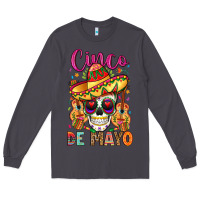 Smoke cinco de mayo Long Sleeve Tee - LillyAllenDesigns